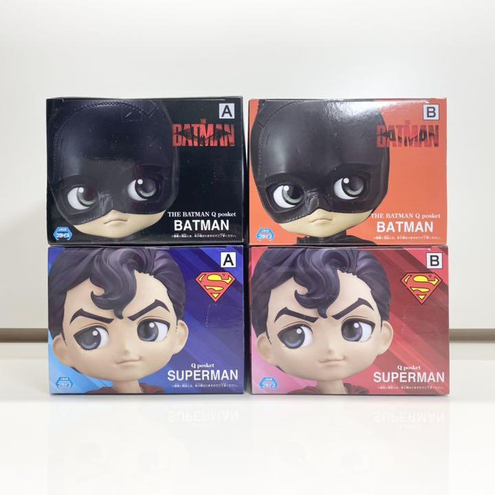 DCコミックス Qposket フィギュア バットマン スーパーマン A•B - メルカリ