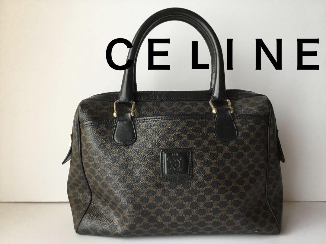 CELINE ハンドバック ブラウン