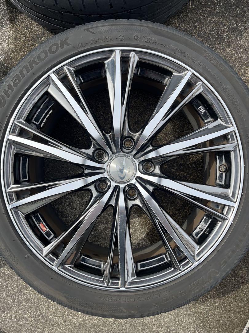 MEEEWeds LEONIS WX 18×7J+53 5/114.3