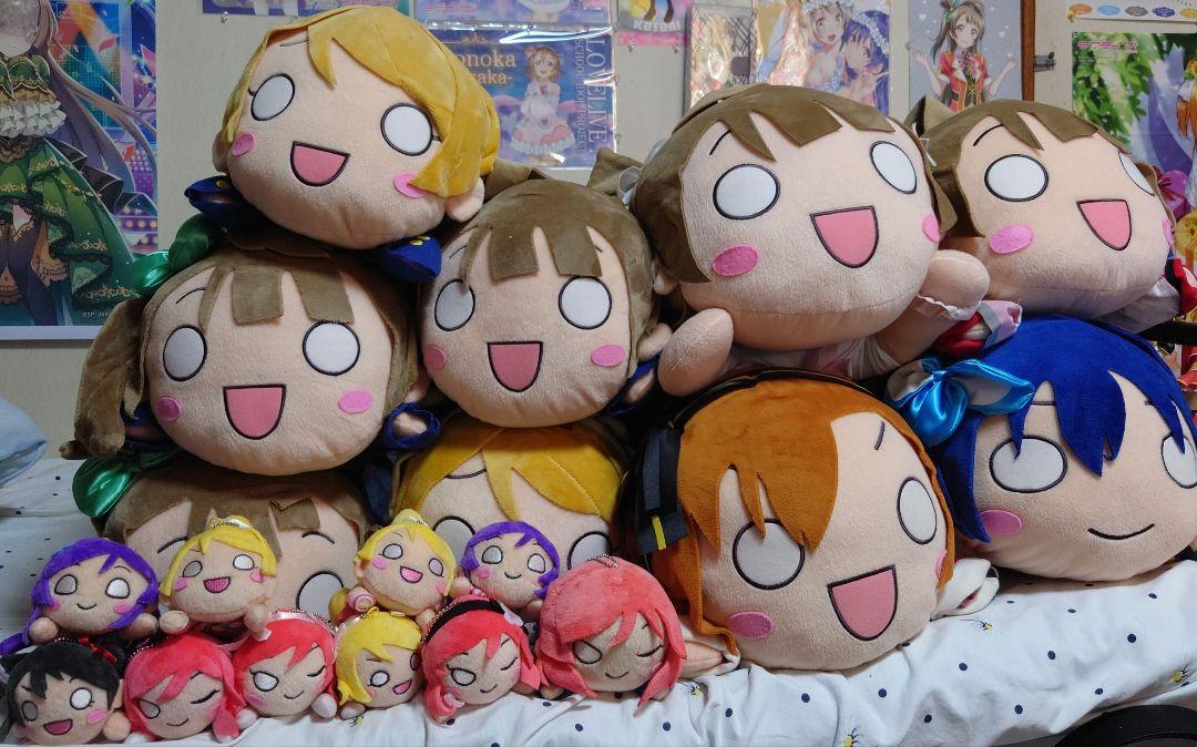 μ's寝そべりぬいぐるみセット
