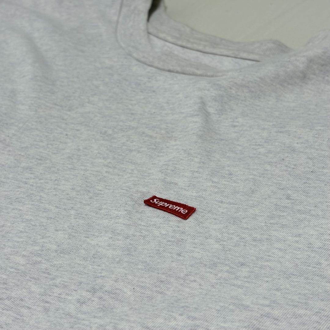 supreme small box logo LS tee ロンT
