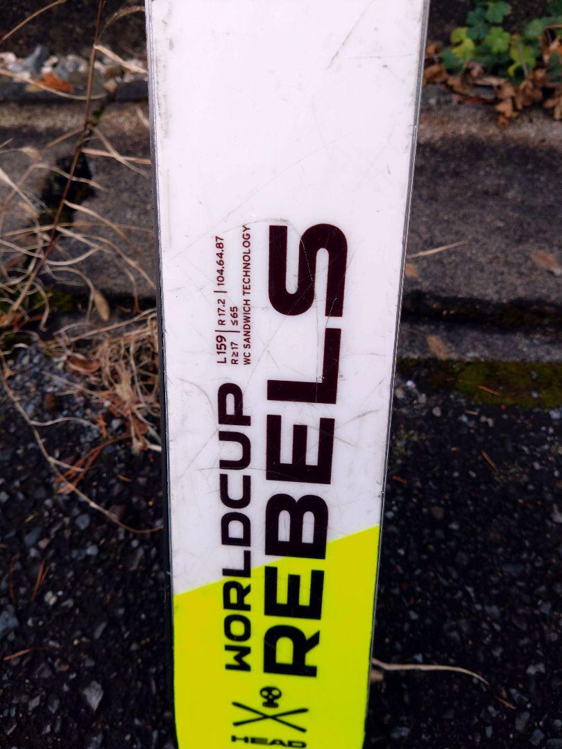 HEAD WORLD CUP REBELS スキー 159cm