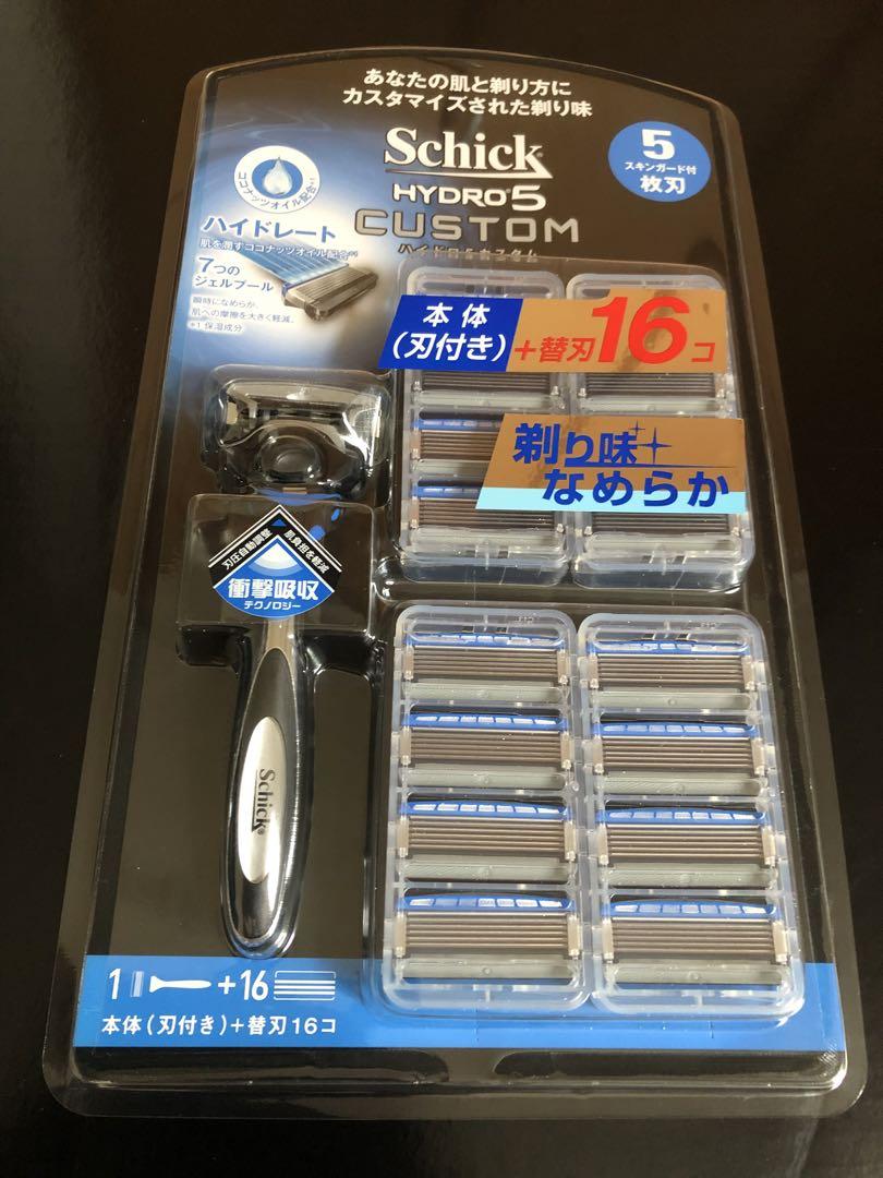 シックハイドロ5 カスタム本体替刃17個