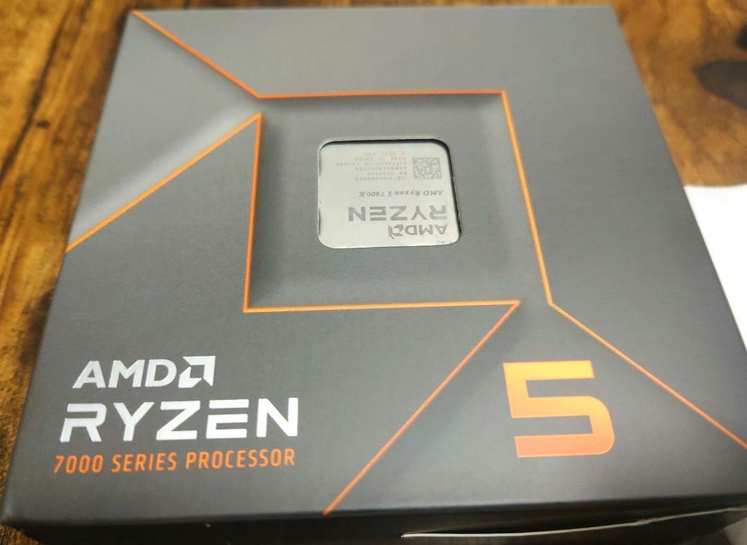 AMD RYZEN 5 7600X 国内正規品