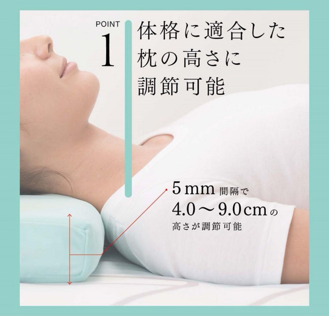 美品 山田朱織枕研究所 整形外科枕くドクターズピロー　ワイドサイズ