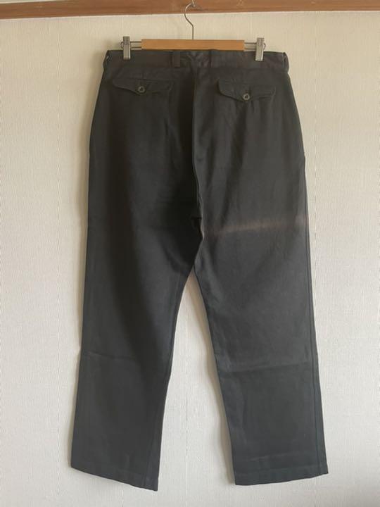 FRENCH ARMY M-52 BLACK DYE/フランス軍 m52 チノ - メルカリ FRENCH ARMY M-52 BLACK DYE/フランス軍 m52 チノ - メルカリ