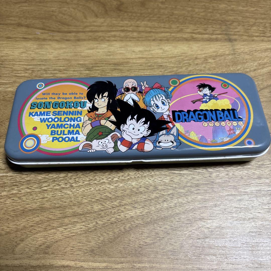 希少　DRAGON BALL ドラゴンボール 缶ペンケース　昭和レトロ