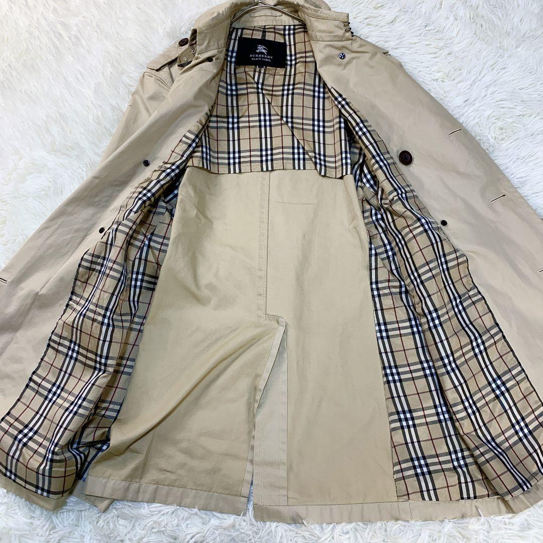 BURBERRY BLACK LABEL トレンチコート　 ノヴァチェック　L
