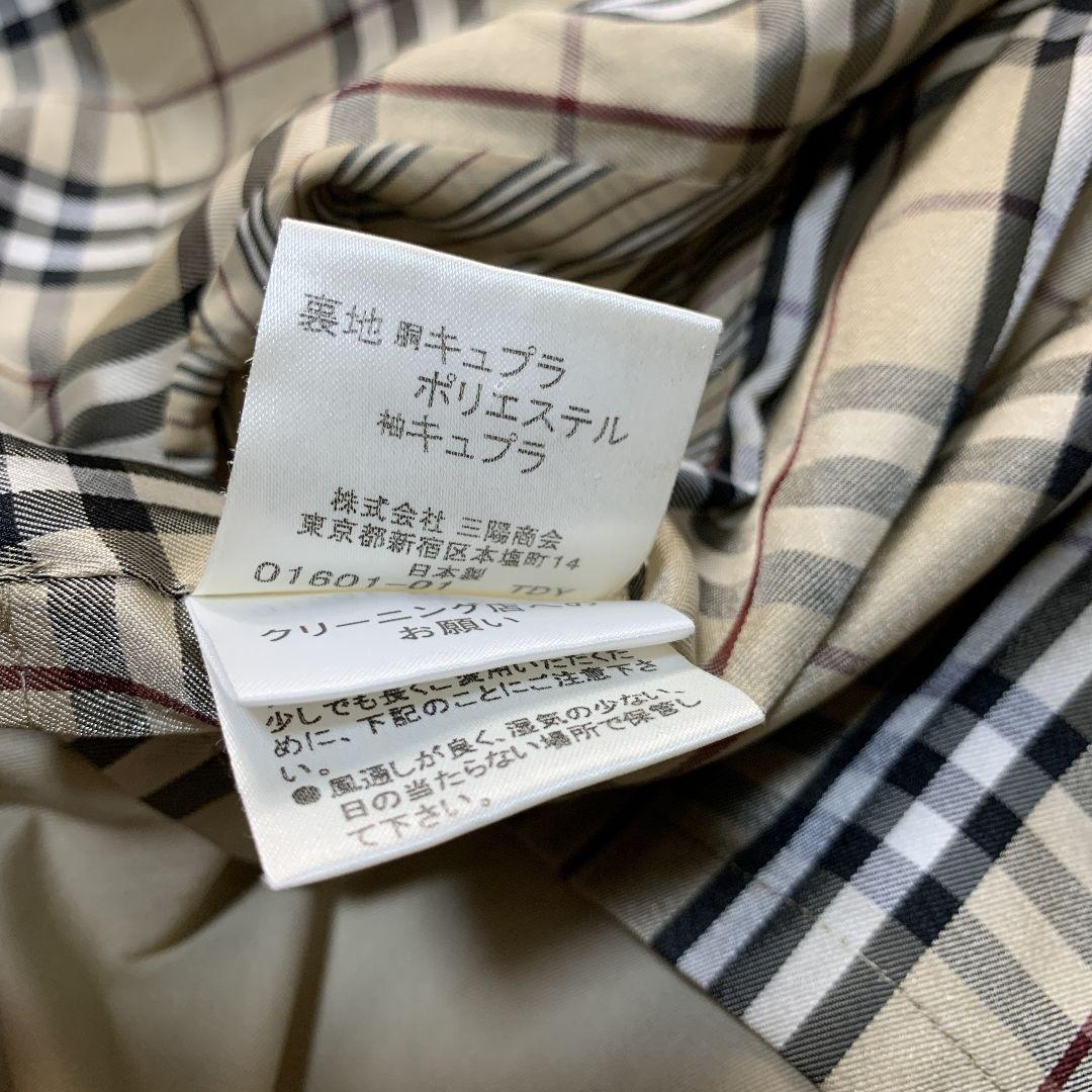 BURBERRY BLACK LABEL トレンチコート　 ノヴァチェック　L