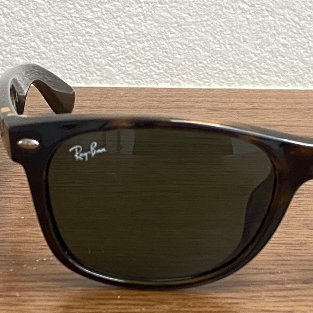 極美品　レイバン　サングラス　RB2132-F　NEW WAYFARER　鼈甲