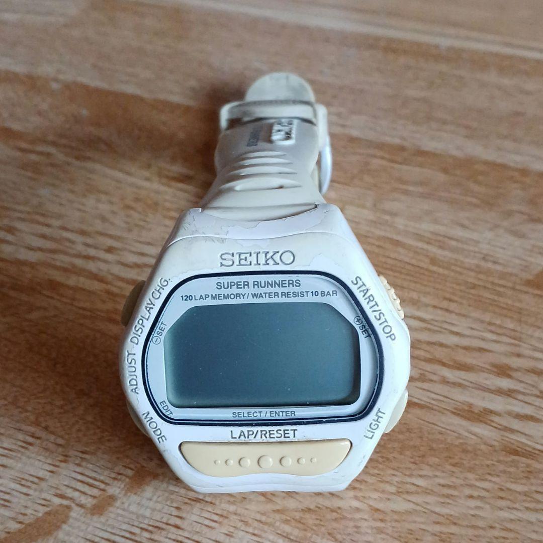 SEIKO セイコー スーパーランナーズ ホワイト - メルカリ