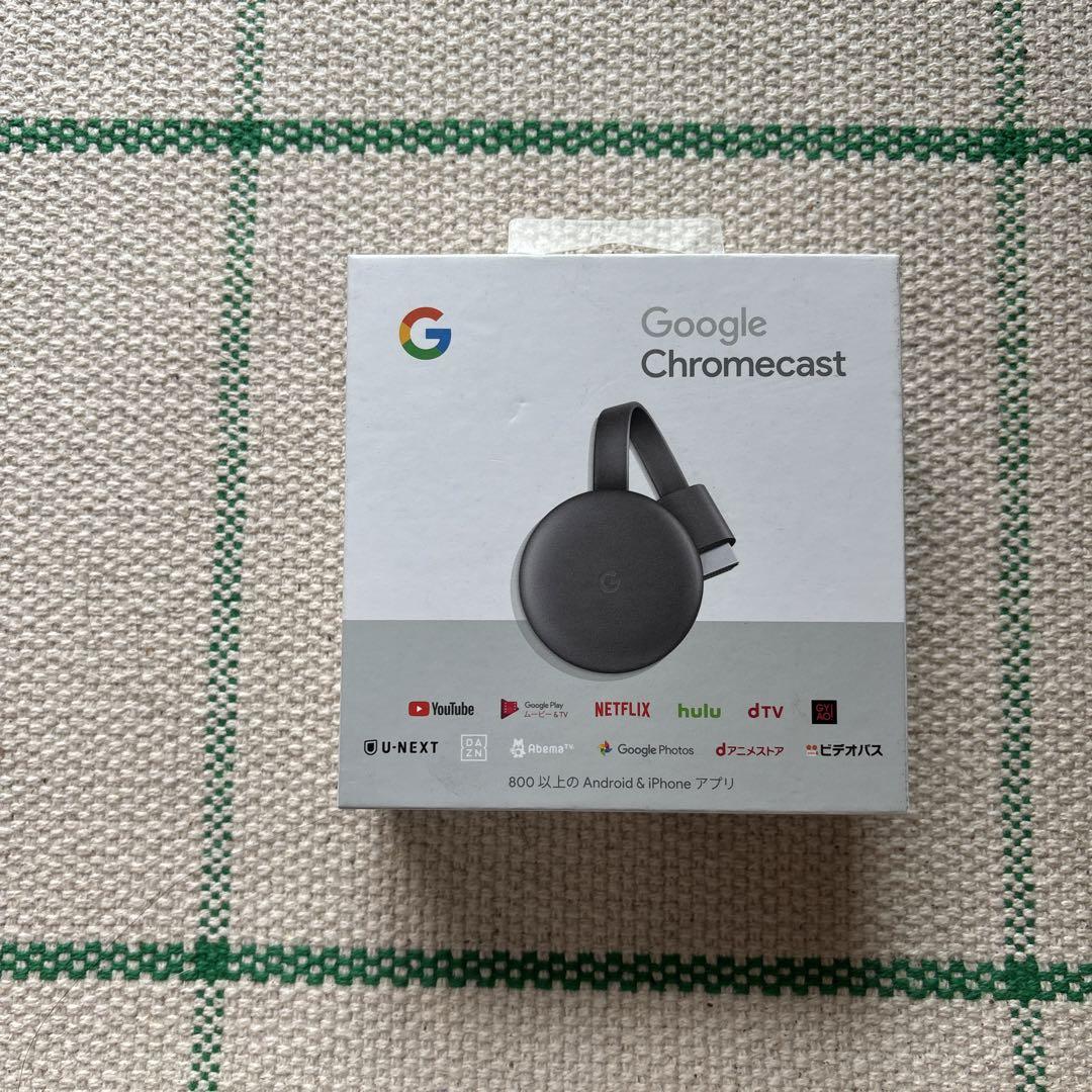 Google Chromecast (ブラック)