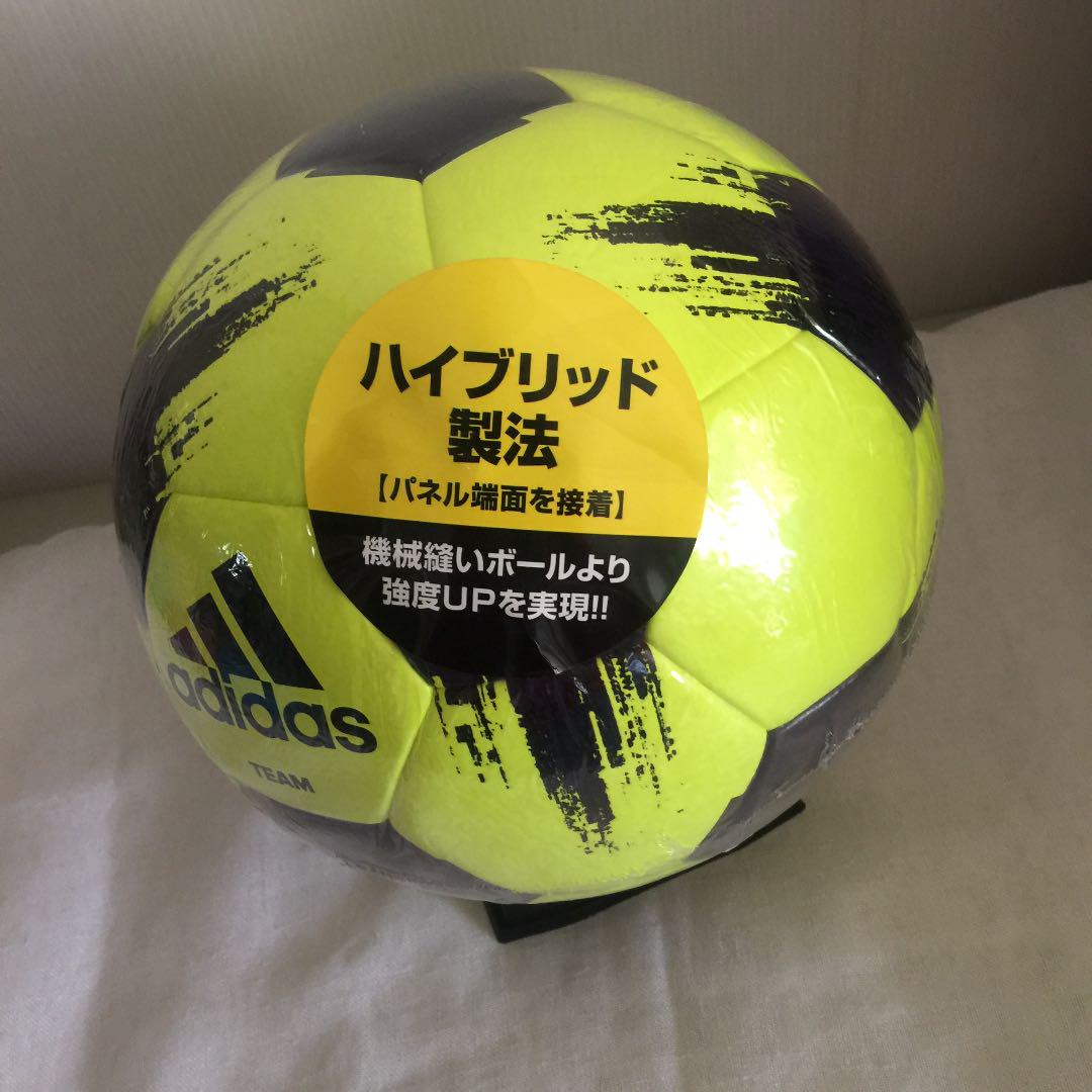adidas ハイブリッド5号球 黄色 AF5875Y 黄 JFA検定球
