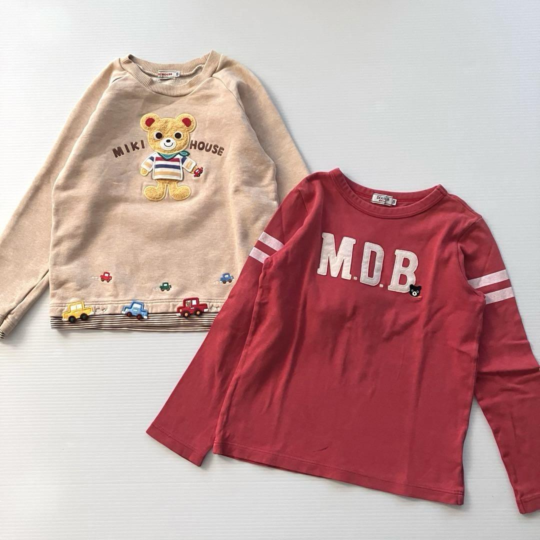 ミキハウス　トップス　パンツ　まとめ売り　120 130 秋　冬