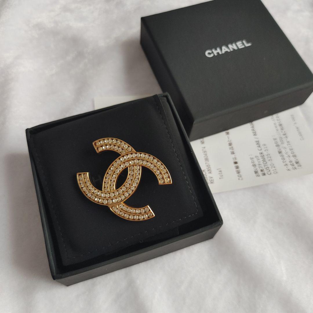 【おしゃれ★エレガント】CHANEL ブローチ ココマーク シャネル CHANEL ブローチ ココマーク CCマーク ゴールド
