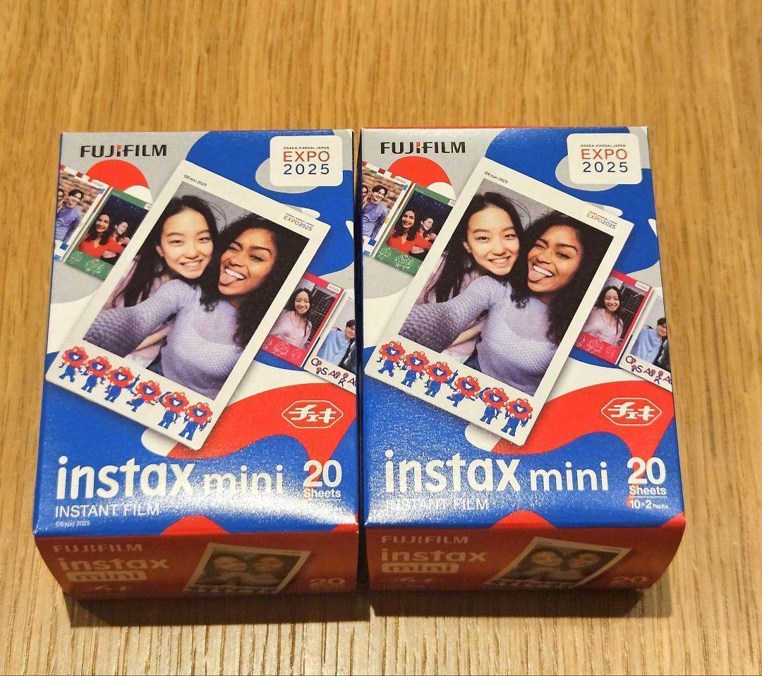 【新品】EXPO2025 チェキフイルム INSTAX MINI EXPO 2箱