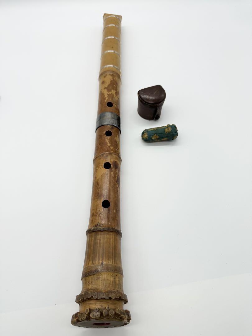 尺八 都山流 全長54.5センチ 古美術 和楽器 袋付き - メルカリ