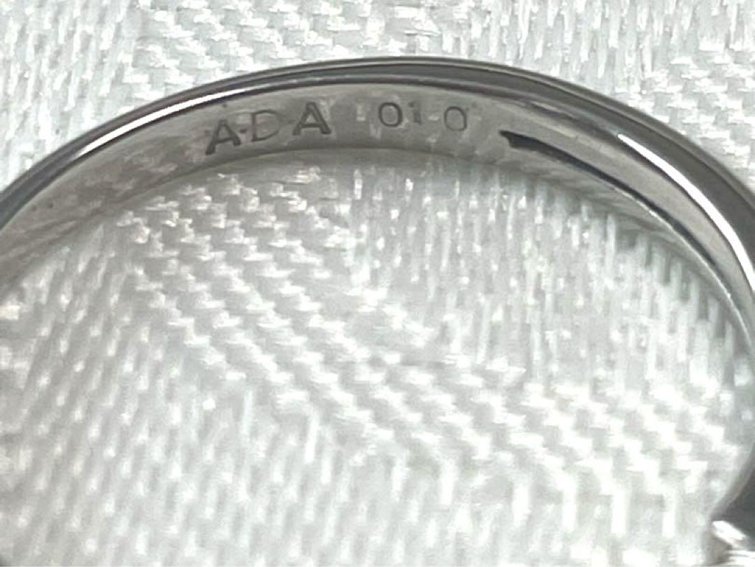 A・D・A エー・ディー・エー PT900 プラチナ リング 約10号