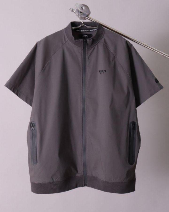 LUXE/R GOLF ラグジュストレッチナイロン布帛ジップ45702CHM
