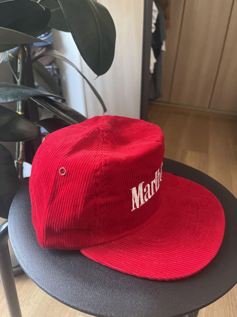 MARLBORO マルボロ コーデュロイ スナップバックキャップ90s