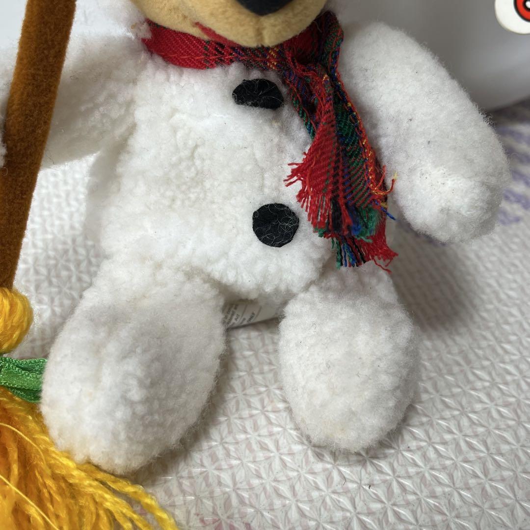 紙タグ付き　Mouseketoys スノーマン　SnowManPooh 雪だるま