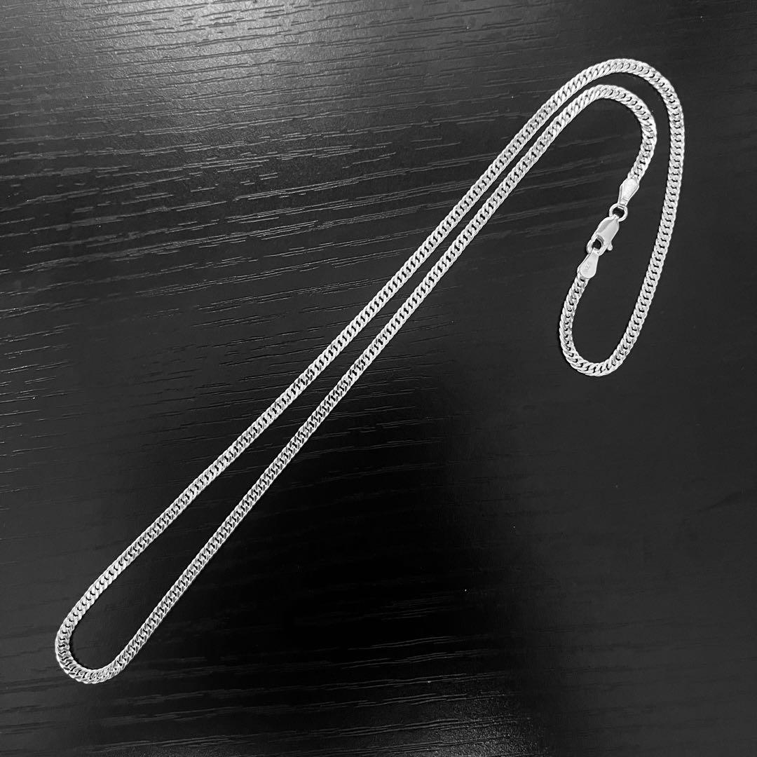 SILVER 925 シルバーネックレス ダブル喜平 50cm