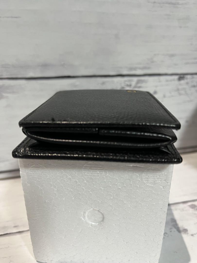 ChristianDior 黒 レザー コインケース、小銭入れ　　GW最終値段