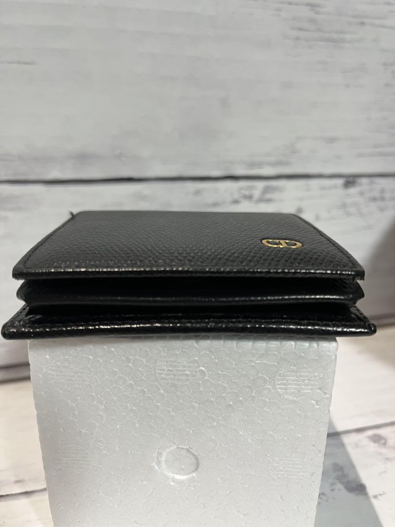 ChristianDior 黒 レザー コインケース、小銭入れ　　GW最終値段