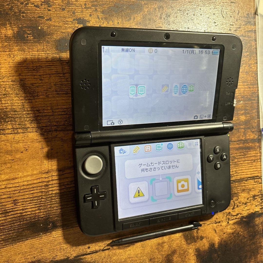 ニンテンドー3DS LL ブルー×ブラック 本体 箱付き 画像11