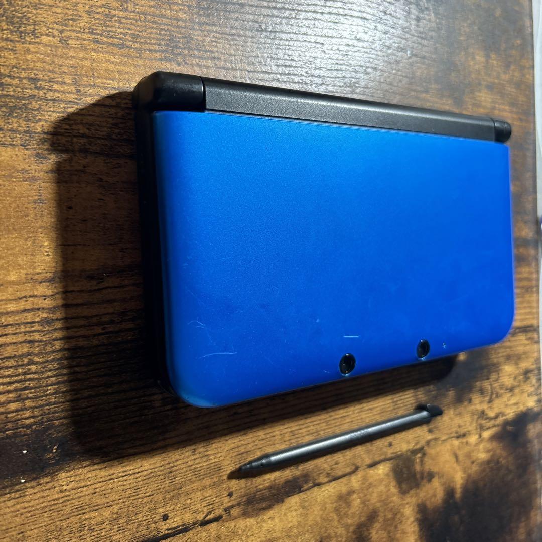 ニンテンドー3DS LL ブルー×ブラック 本体 箱付き 画像5