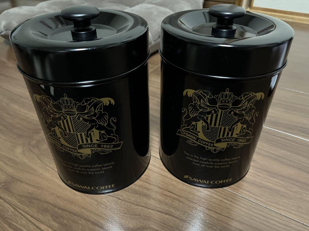 澤井コーヒーコーヒー豆保存缶