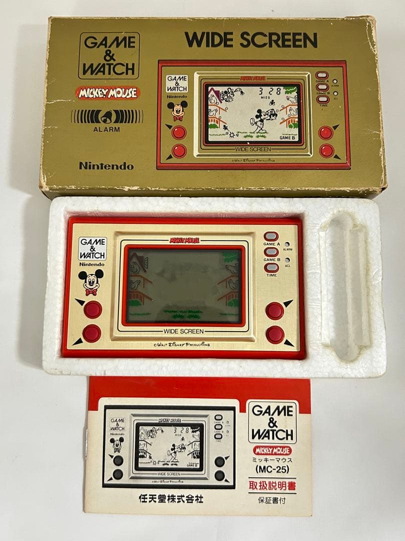 Nintendo GAME&WATCH MC-25 ミッキーマウス