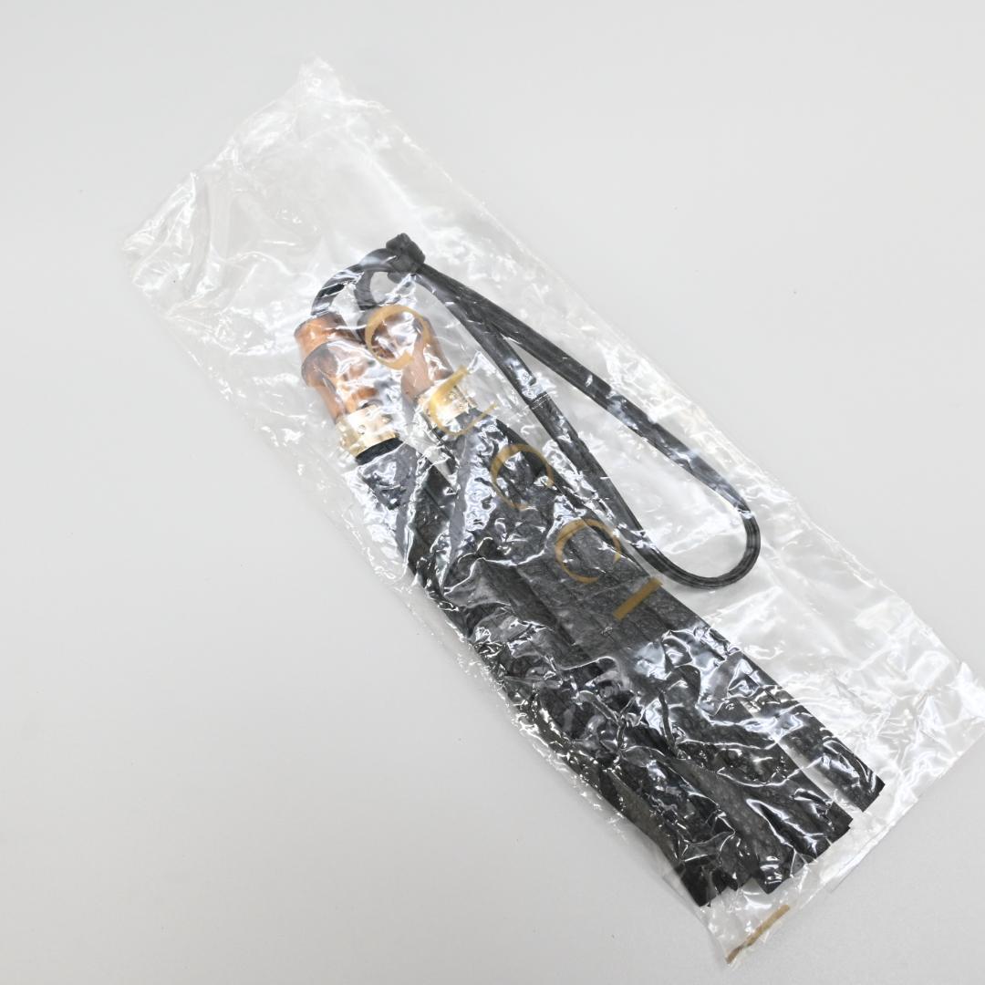 ■ 46813★年 グッチ バッグチャーム タッセル フリンジ レザー×バンブー