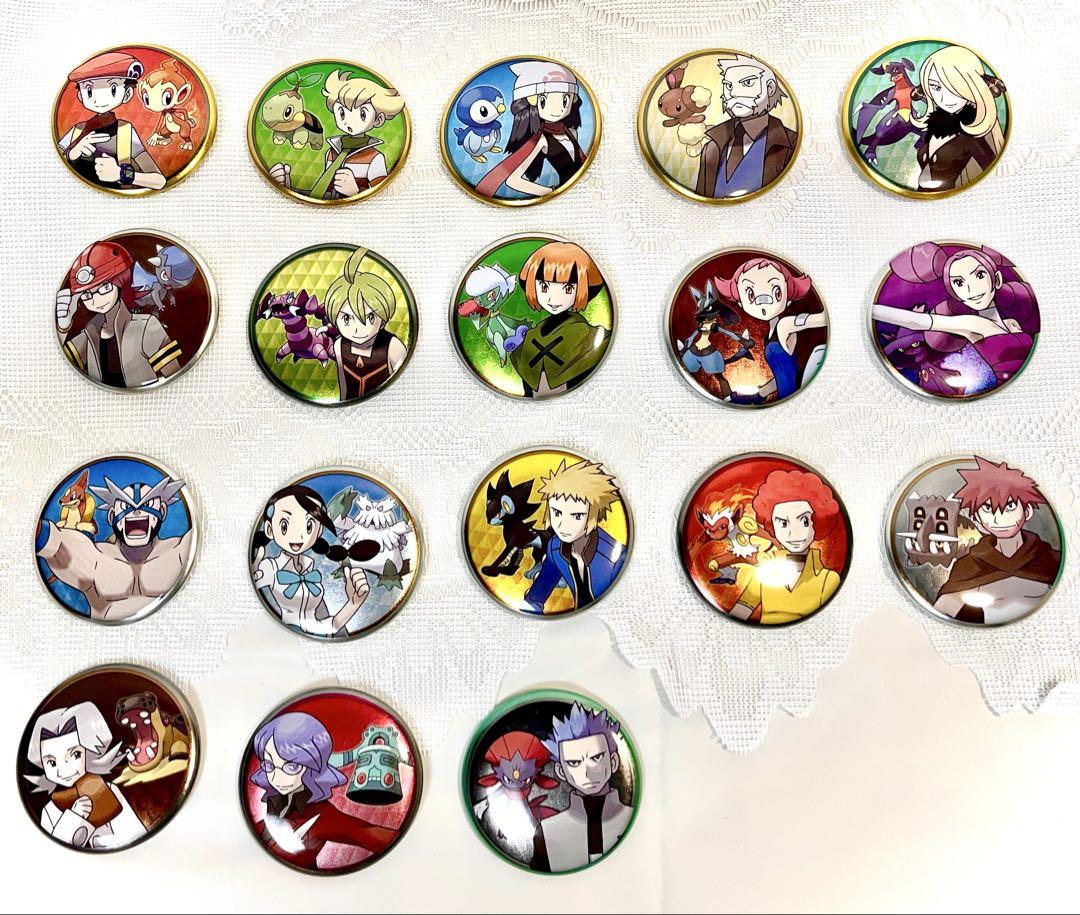 ポケモン 缶バッジコレクション コンプリートセット（シンオウ）