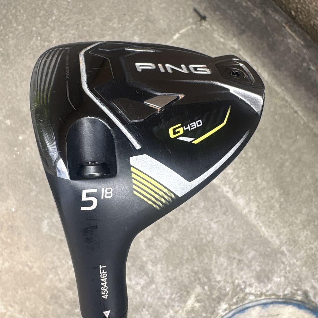 【レフティ】 PING G430 フェアウェイウッド 5番