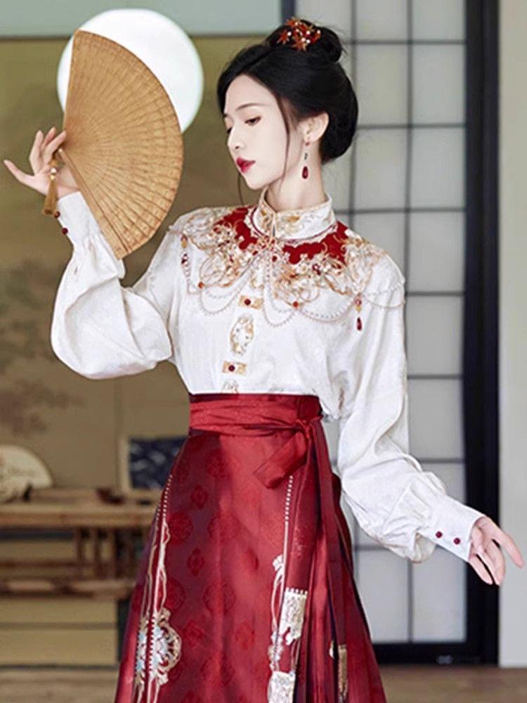 H88 漢服 コスプレ ワンピース　唐装　仙女服 中華風