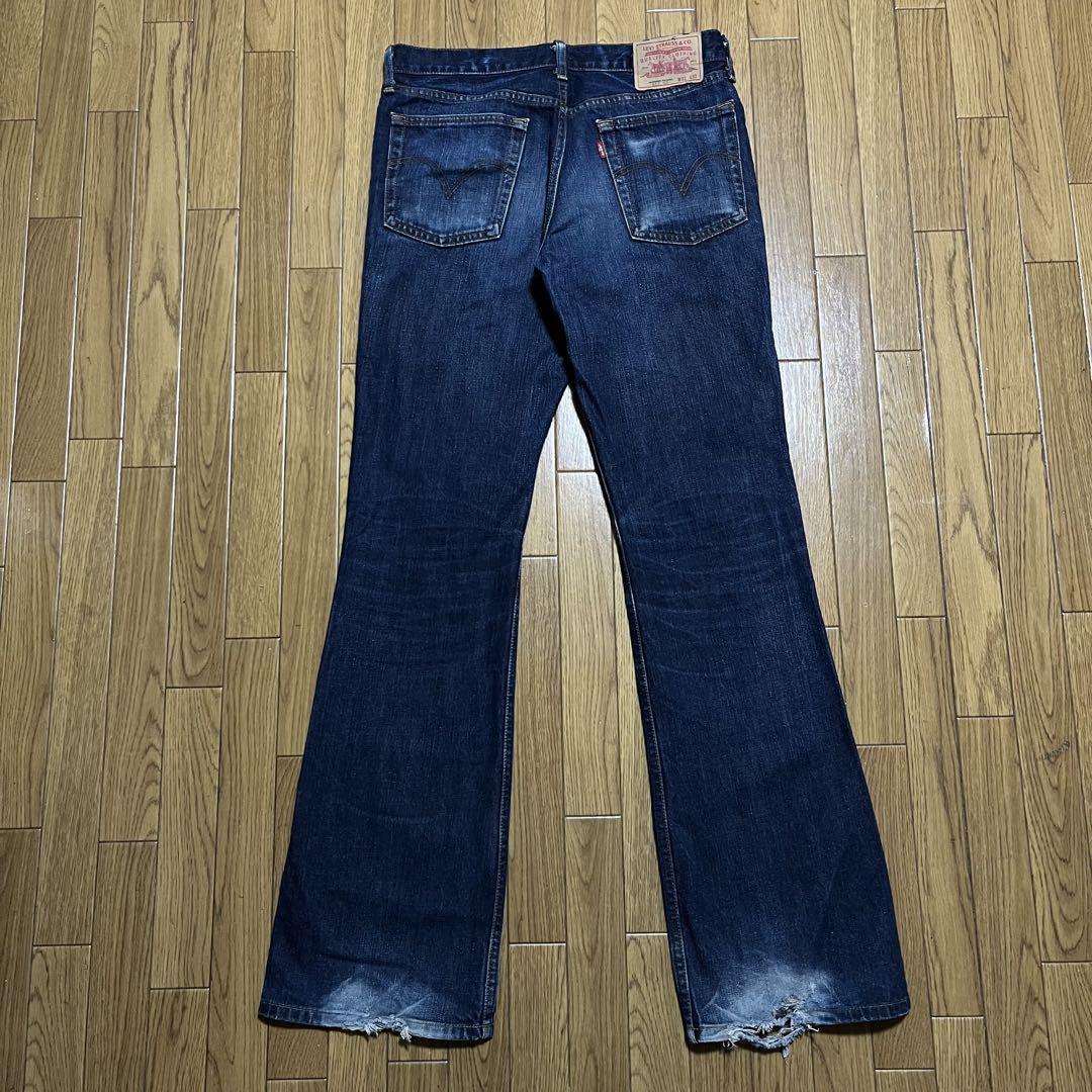 リーバイス　Levis 517-03 フレアデニム　ブーツカット　デニム　w32 Levi's 517 フレアデニム ブーツカット W32× L33 - メルカリ