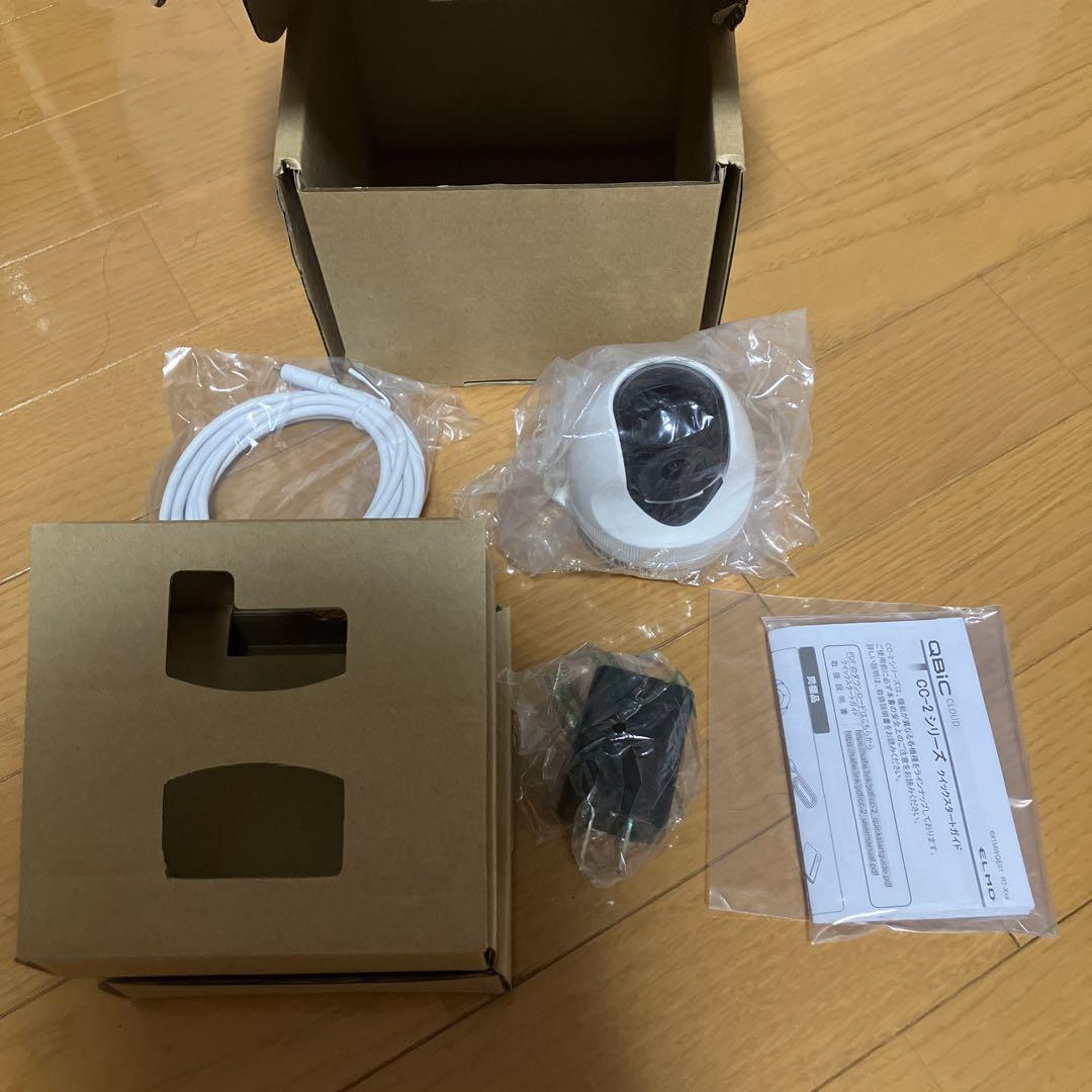 屋内用 クラウド防犯カメラsafie ELMO QBIC CLOUD CC-2 - メルカリ