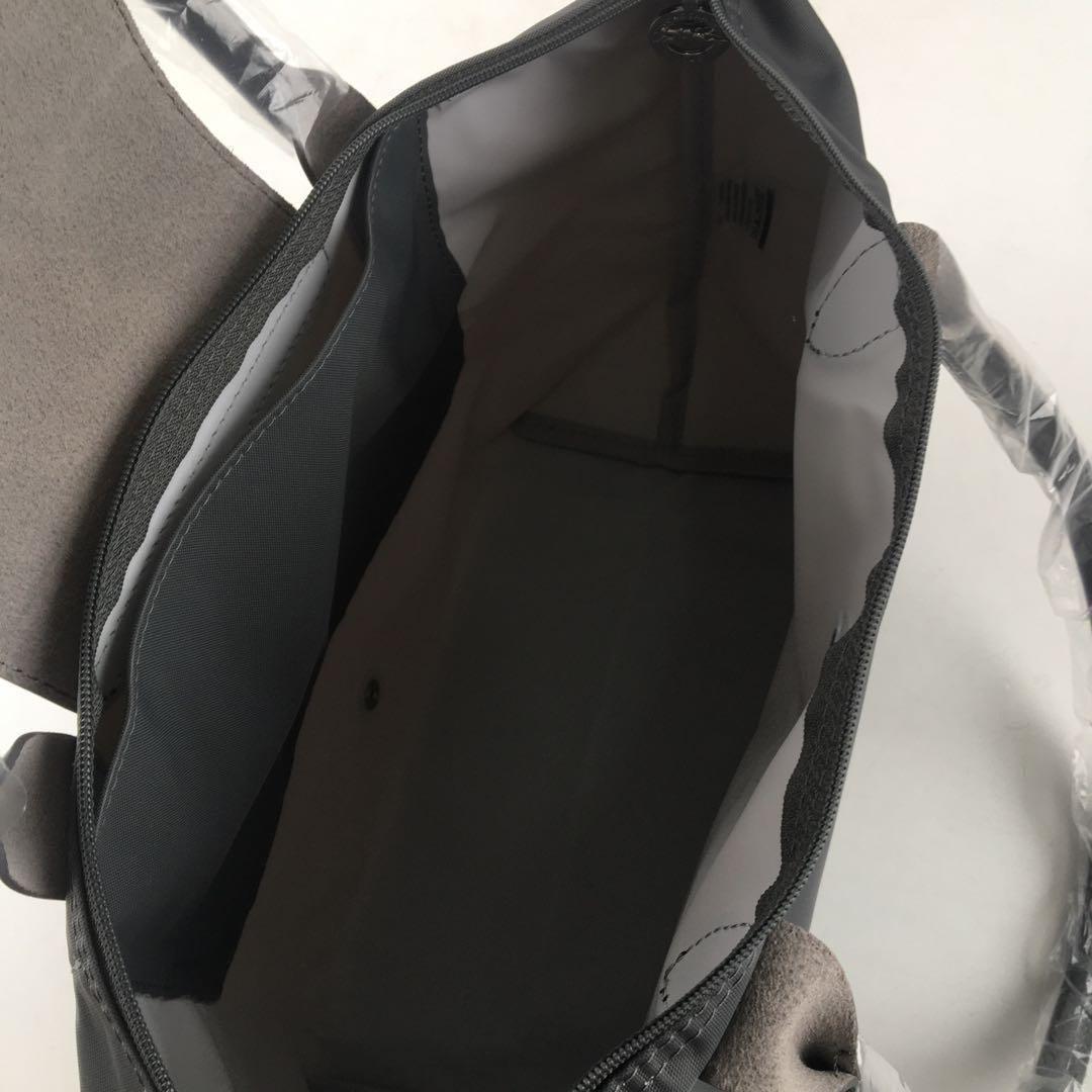 【新品】LONGCHAMP ル プリアージュ トート M ブラック 黒刺繍