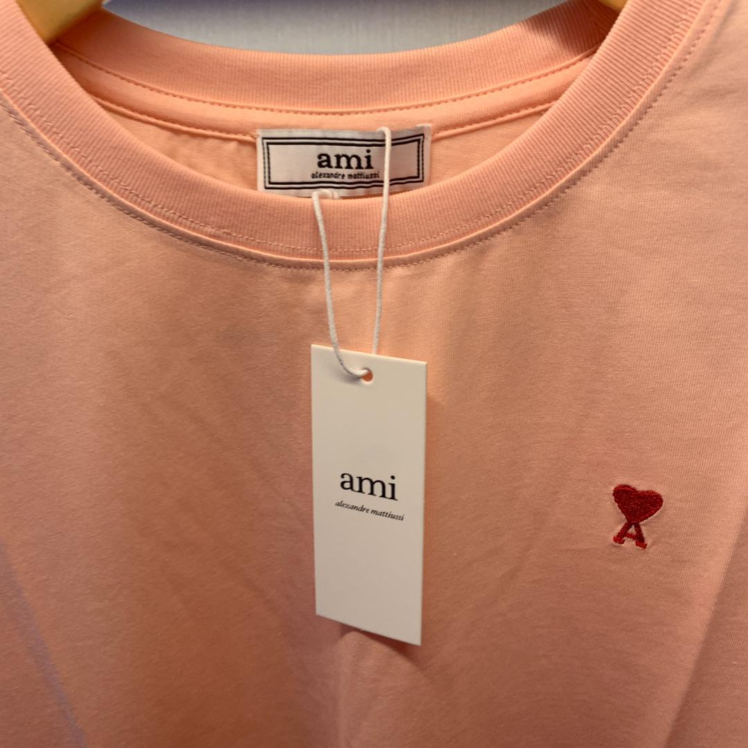 新品未使用　Ami paris アミ　パリス　Tシャツ　Mサイズ 新品未使用 Ami paris アミ パリス Tシャツ Mサイズ - メルカリ