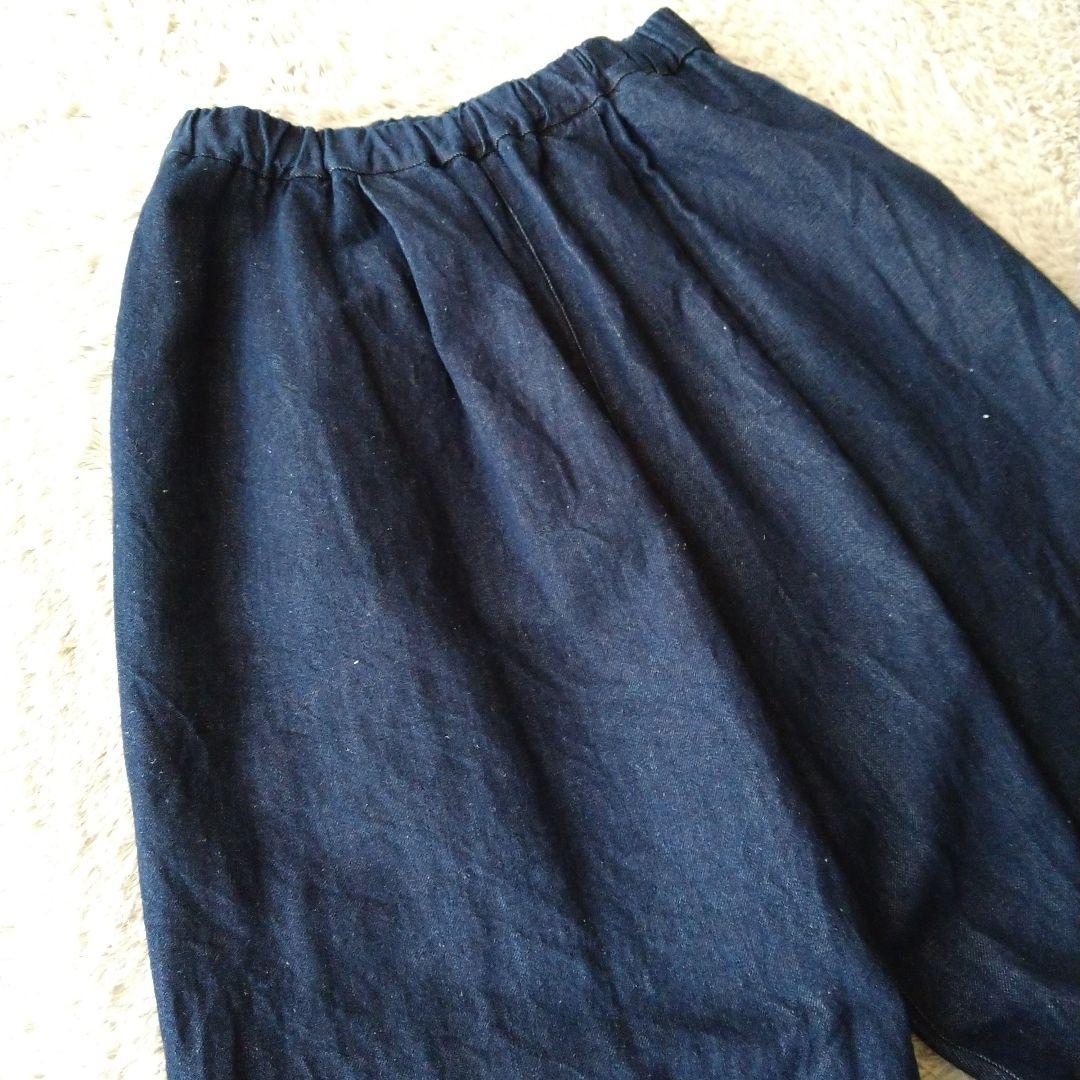 人気の雑貨がズラリ！ No18 メルカリ - コットンリネンデニムボールパンツ ohako パンツ