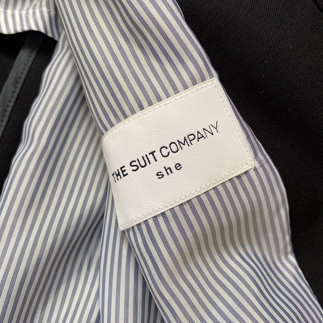 美品★THE SUIT COMPANY セットアップ　36 ストライプ