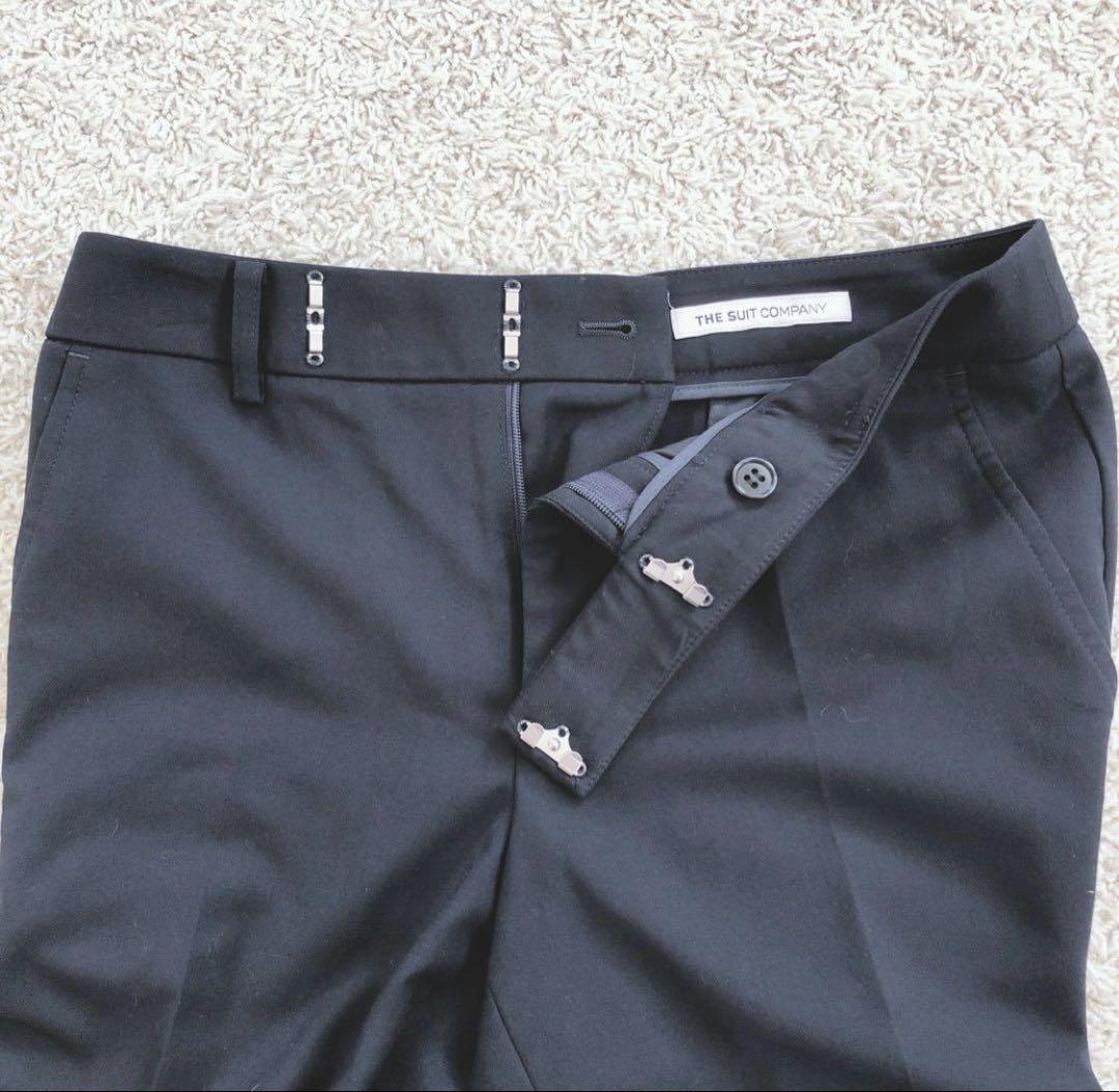 美品★THE SUIT COMPANY セットアップ　36 ストライプ