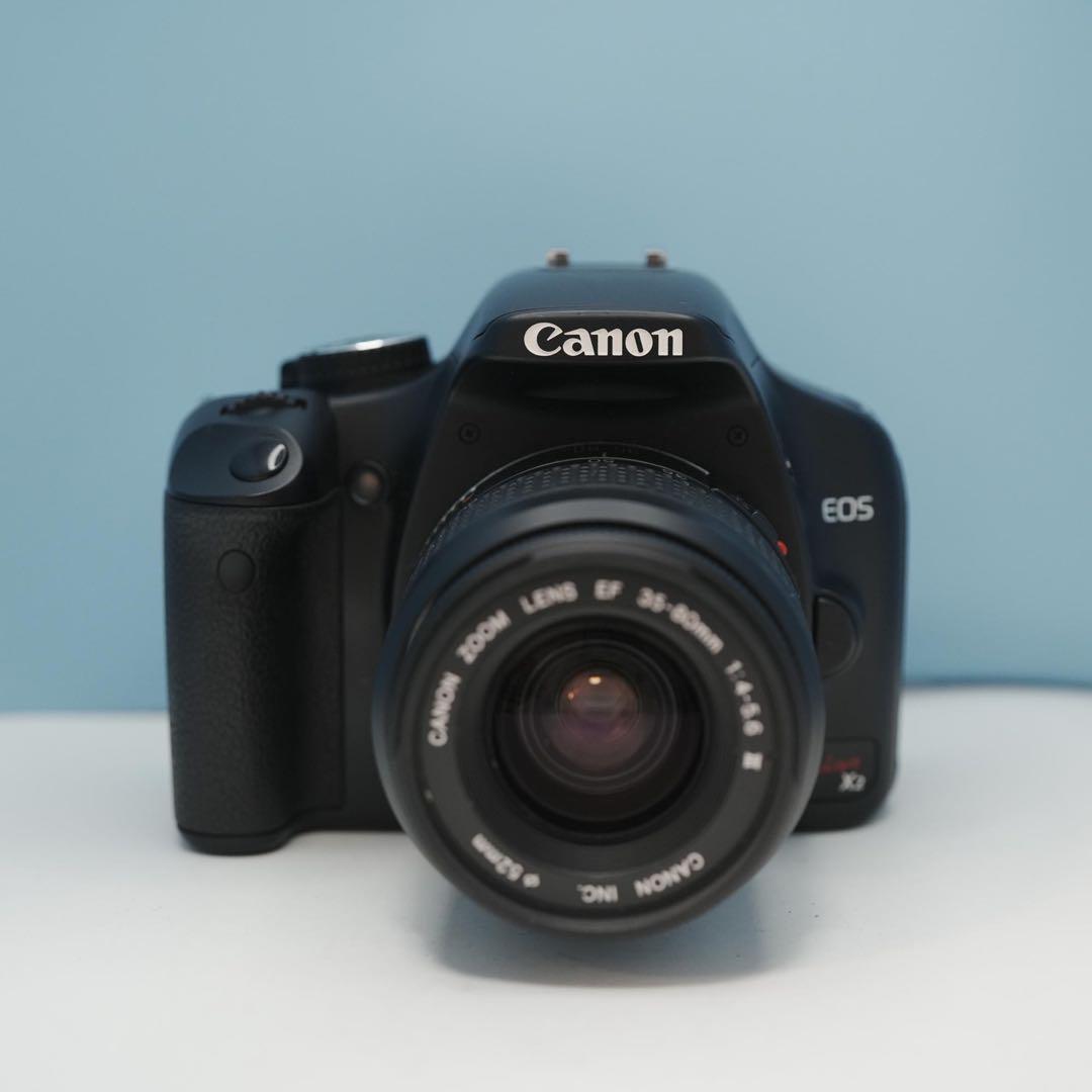 Canon EOS kiss X2 一眼レフ フルセット 美品 a4458
