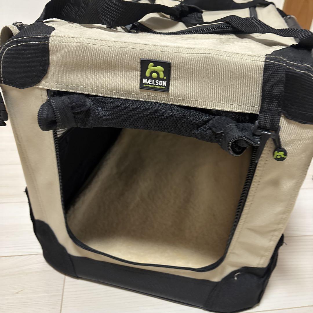 MELSON 大型犬用ドライブバッグ ベージュ