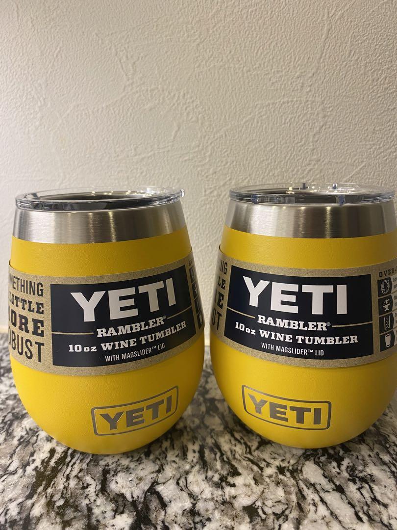 YETI  2本セット　ワインタンブラー10oz アルパインイエロー