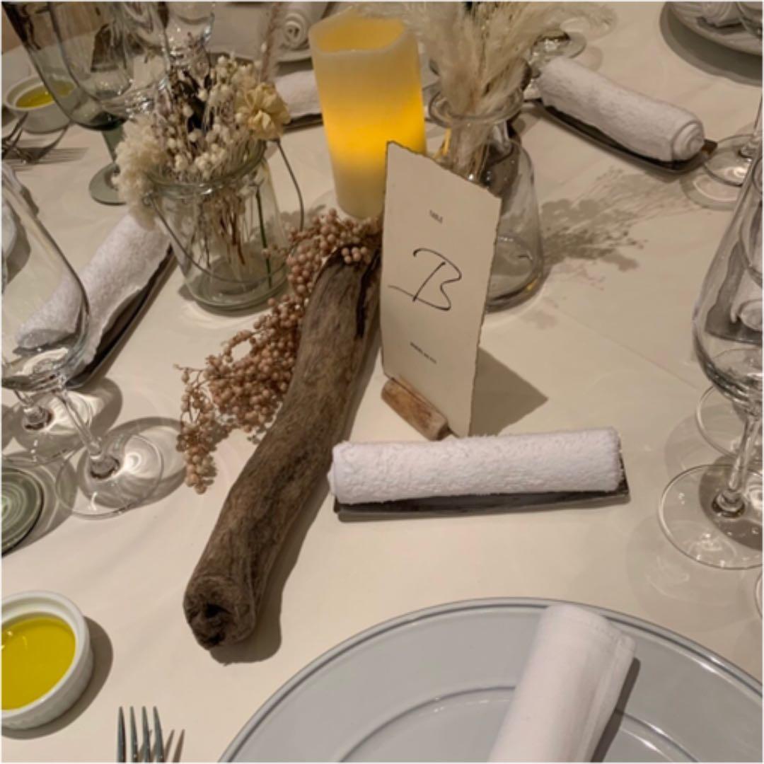 テーブルナンバー ︎ 紅茶染め