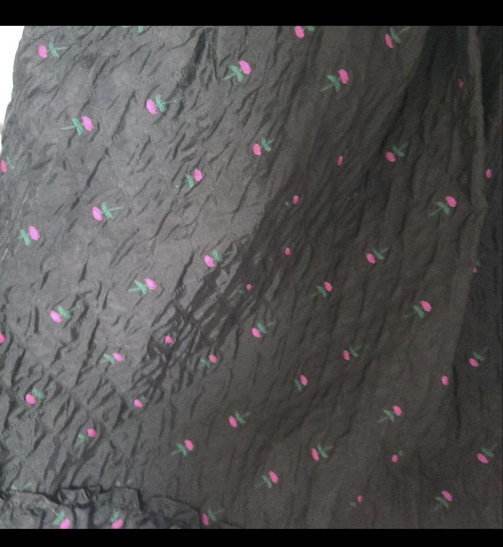 ワンピース ROSYLUCE BIRTHDAY FLOWER JACQUARD DRESS