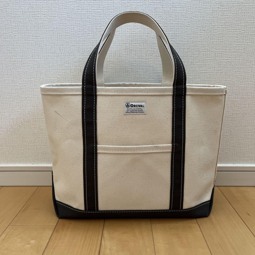 ORCIVAL | キャンバストートバッグ 中
