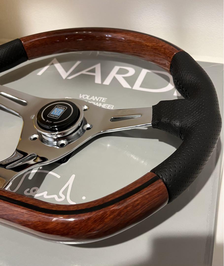 NARDI ナルディ ステアリング D型 ウッド カリスタ風　新品未使用